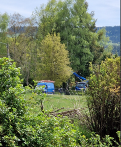 Débroussaillement illégal en période sensible à Rememeix.