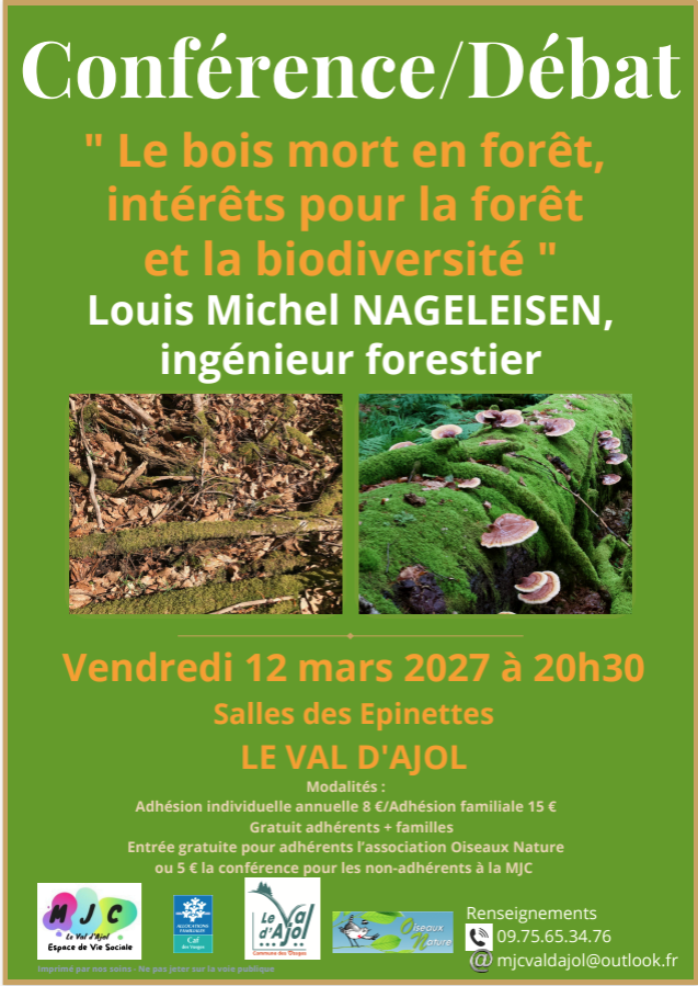 Conférence Le bois mort